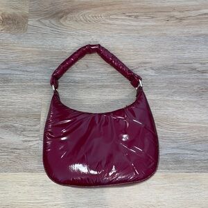 Glossy handbag
